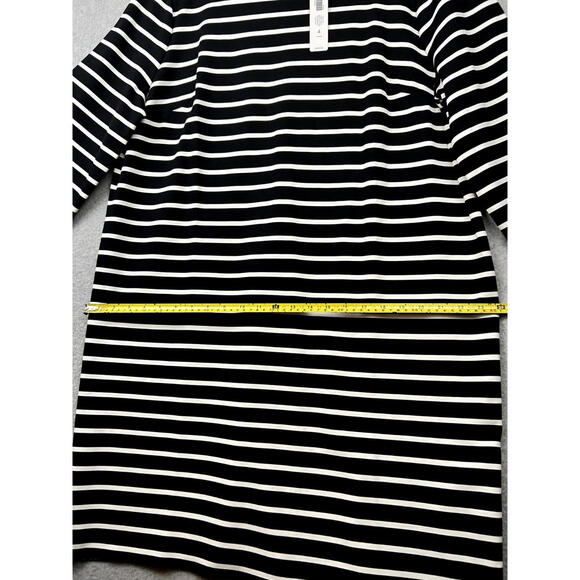 Chicos Shift Shirt Dress Womens Plus 2X Coastal Nautical Preppy - Picture 9 of 15